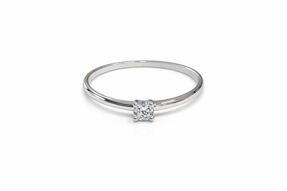 Anillo Idee Preziose dal 1987 Mujer in Oro blanco Zircone IP.AK18B/95 - IP.AK18B/95